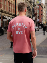 NYC Relaxed T-Shirt - Coral