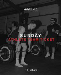 APEX Athlete Tickets - Sunday