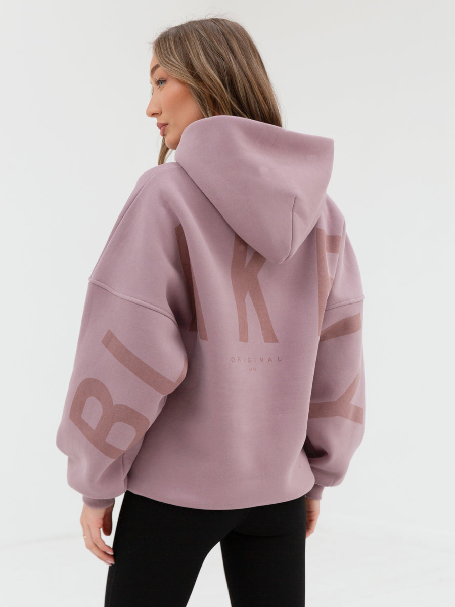 Blakely Clothing Isabel Oversized Hoodie - Dusty Pink