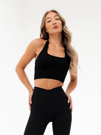 Ultimate Halter Neck Bra - Black