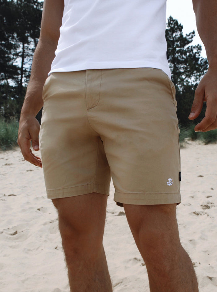 Revere Chino Shorts - Tan