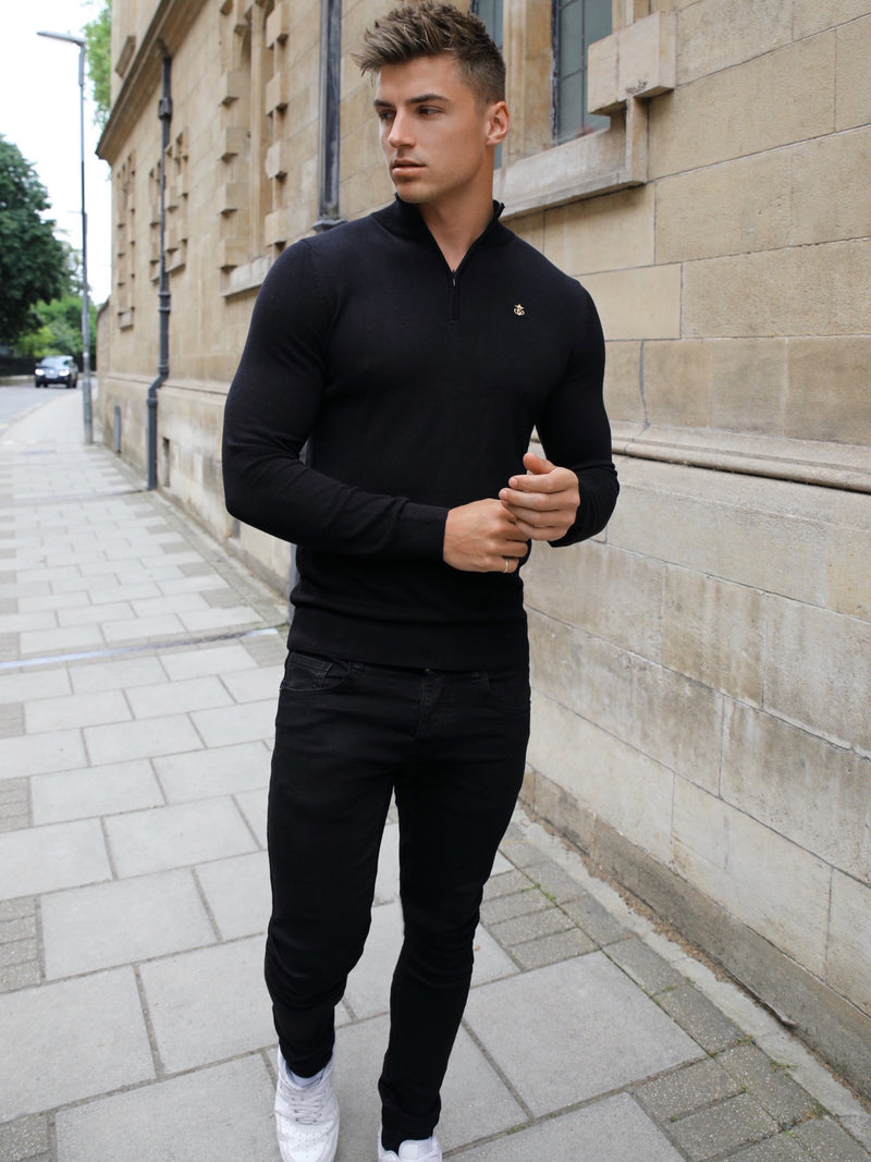 Oxbridge Jumper - Black