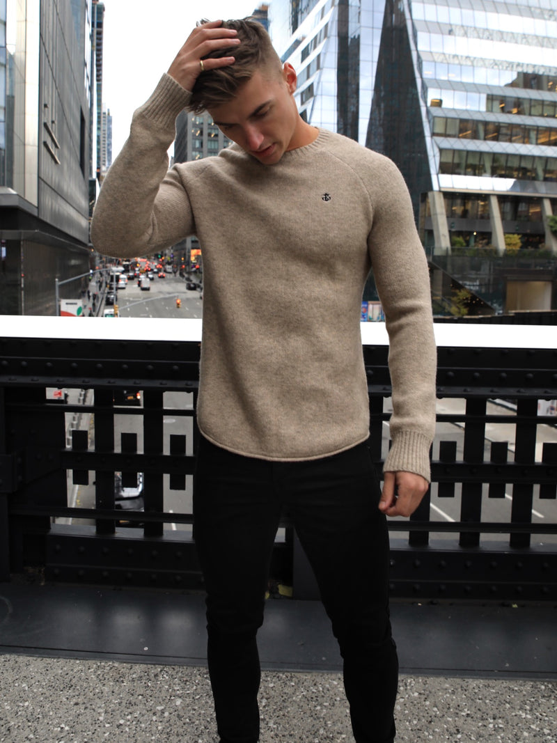 Yardley Knit Jumper - Tan