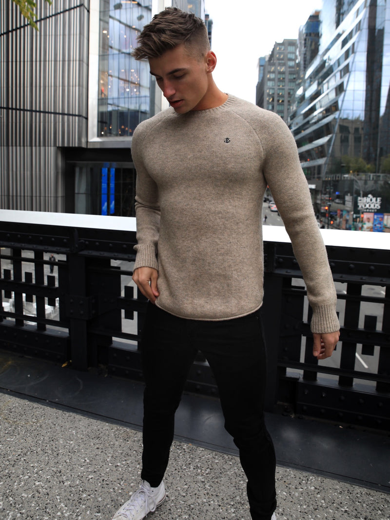 Yardley Knit Jumper - Tan