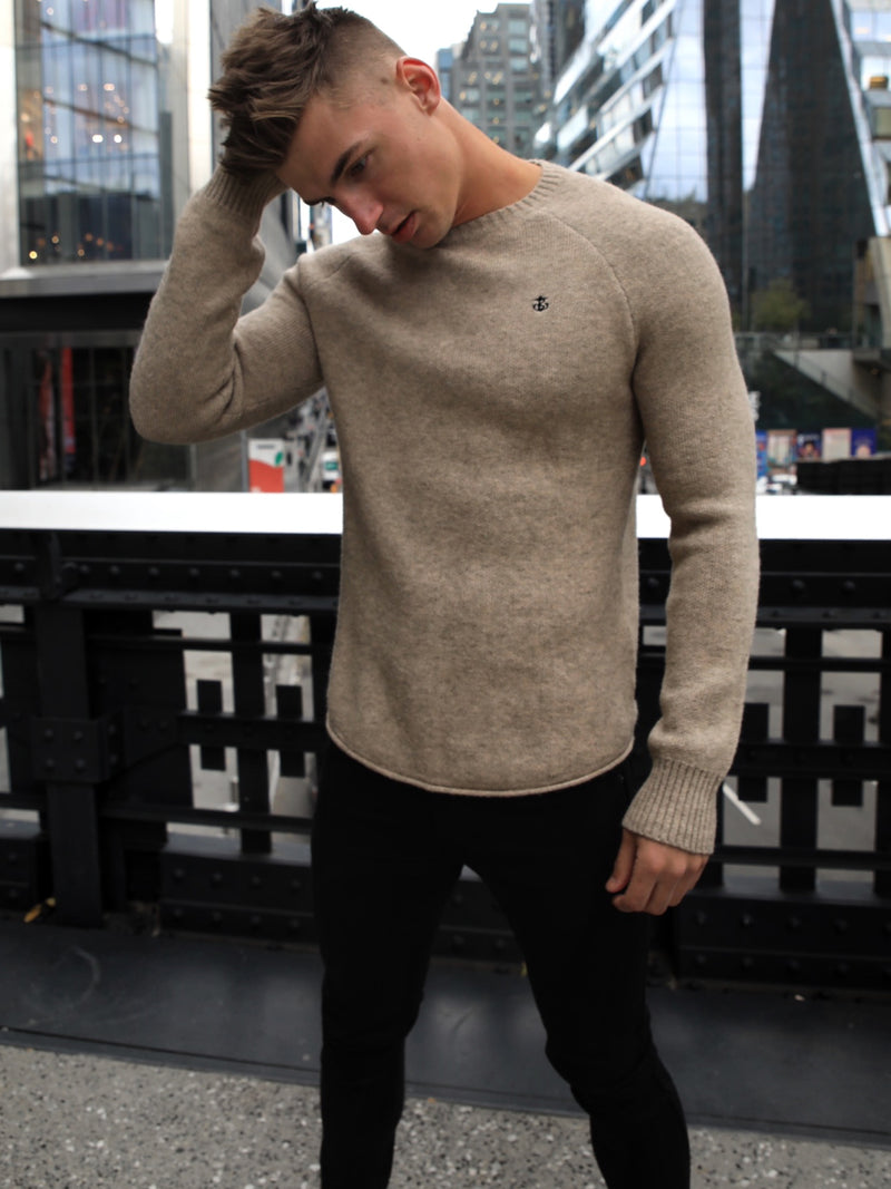 Yardley Knit Jumper - Tan