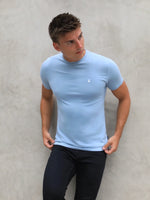 Anchor T-Shirt - Ice Blue