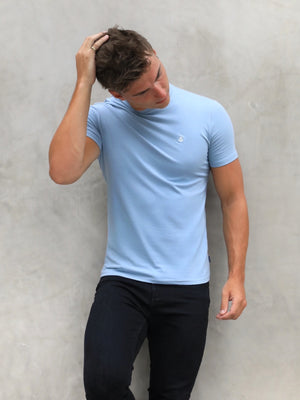 Anchor T-Shirt - Ice Blue