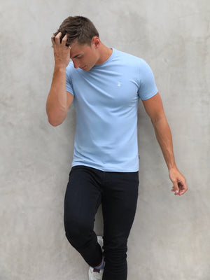 Anchor T-Shirt - Ice Blue