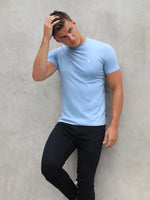 Anchor T-Shirt - Ice Blue