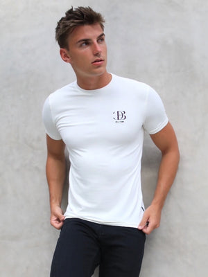 Initial Slim T-Shirt - Off White