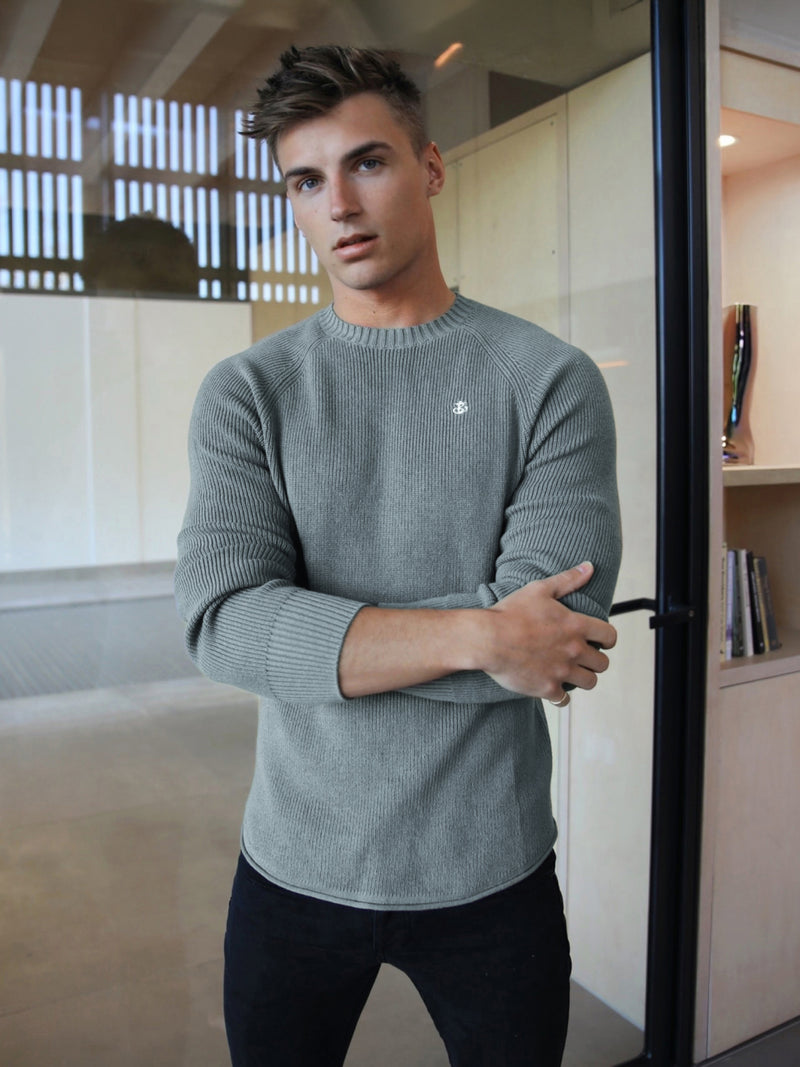 Olton Knit Jumper - Light Blue