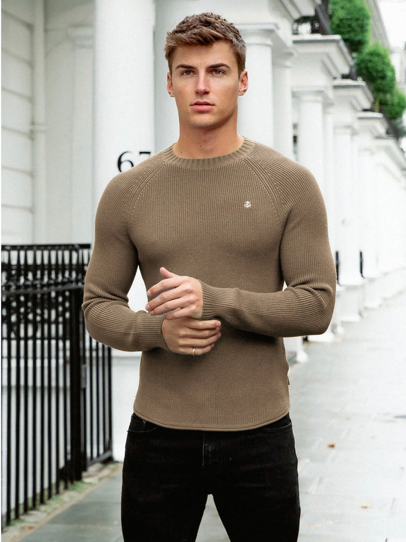 Olton Knit Jumper - Gold