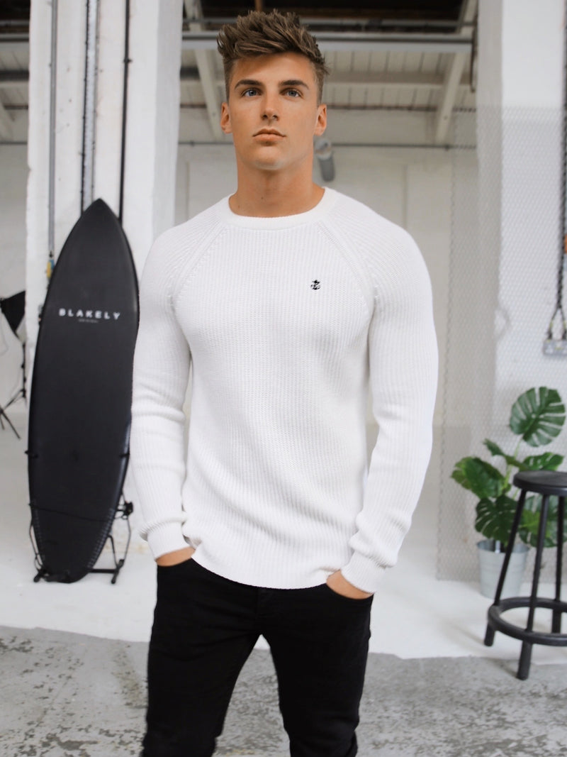 Oxley Knit Jumper - White