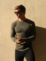 Alezio Textured Jumper - Green