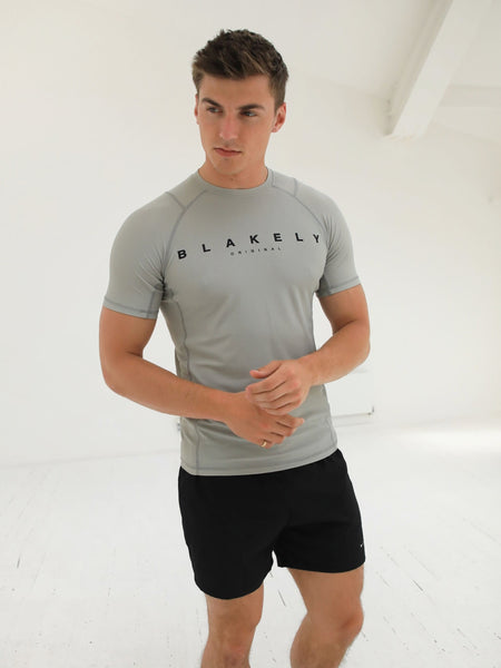 Apex Active T-Shirt - Light Grey