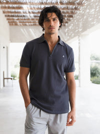 Aspen Polo - Charcoal