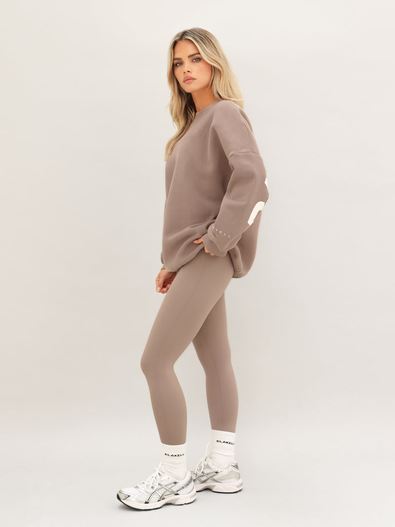 Isabel Oversized Jumper - Soft Brown