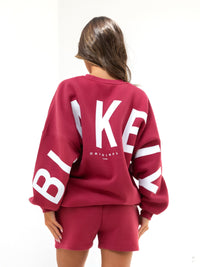 Isabel Oversized Jumper - Deep Pink