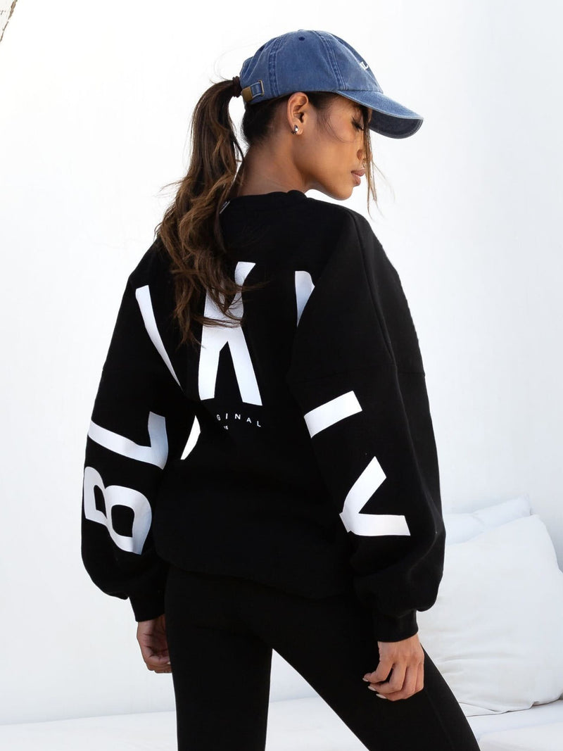 Isabel Oversized Jumper - Black