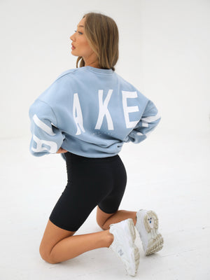 Isabel Oversized Jumper - Ice Blue