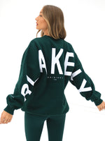 Isabel Oversized Jumper - Forest Green