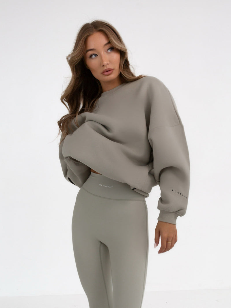 Isabel Oversized Jumper - Grey