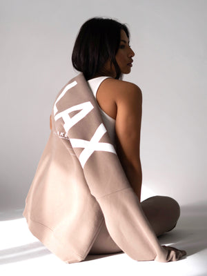 LAX Isabel Oversized Jumper - Brown