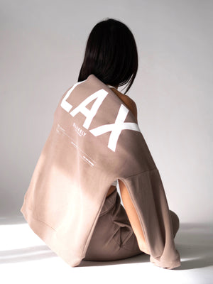 LAX Isabel Oversized Jumper - Brown
