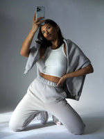 LAX Isabel Oversized Jumper - Stone