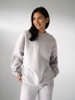 LAX Isabel Oversized Jumper - Stone