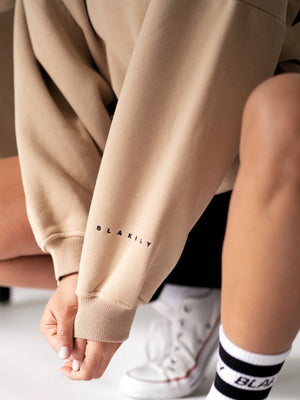 LAX Isabel Oversized Jumper - Tan