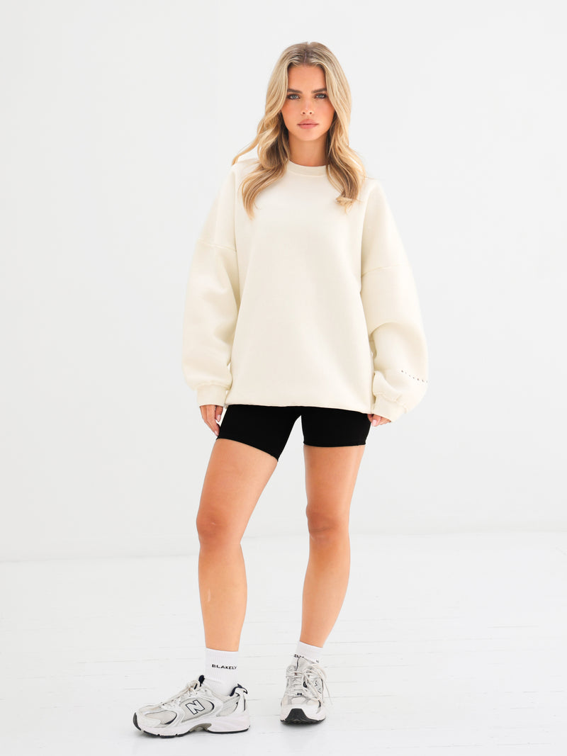 Isabel Oversized Jumper - Off White