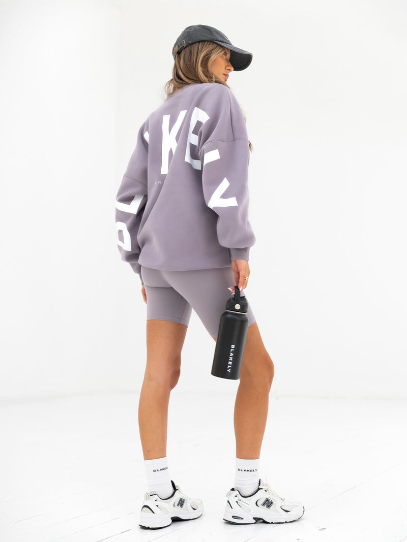 Isabel Oversized Jumper - Soft Purple