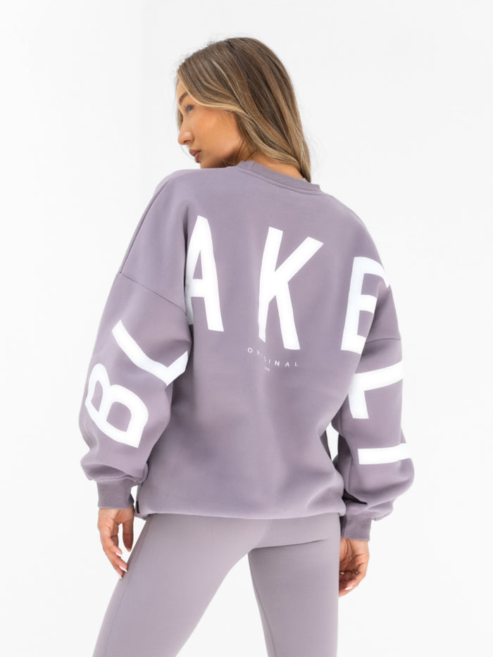 Isabel Oversized Jumper - Soft Purple