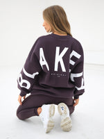 Isabel Oversized Jumper - Plum