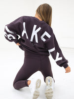 Isabel Oversized Jumper - Plum