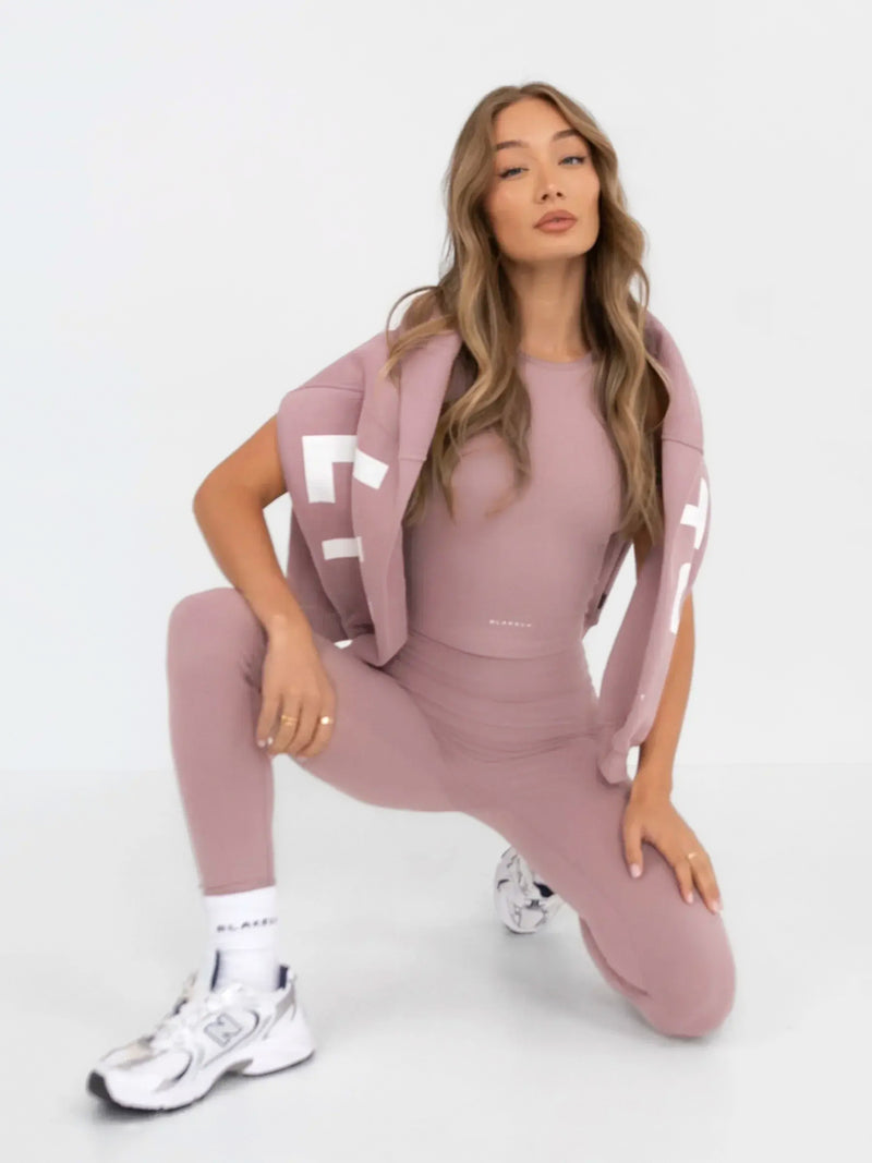Ultimate Soft Lifestyle Leggings - Dusty Pink