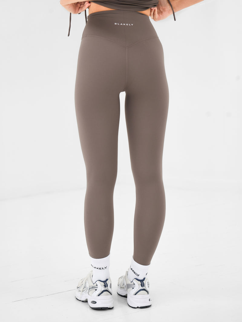 Ultimate Active Leggings - Ash Brown