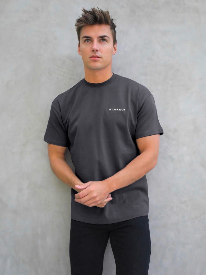 Series Relaxed T-Shirt - Charcoal