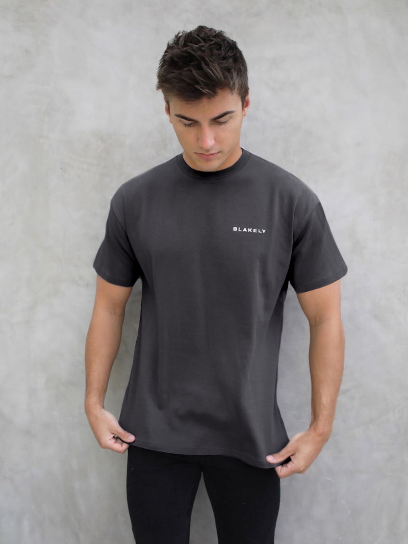 Series Relaxed T-Shirt - Charcoal