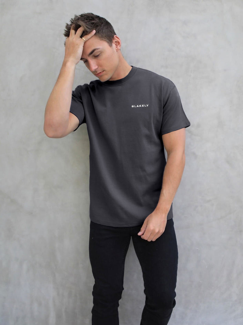 Series Relaxed T-Shirt - Charcoal