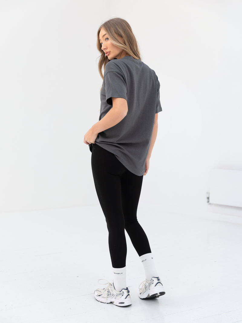 Series Oversized T-Shirt - Charcoal