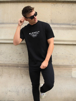 Seine Relaxed T-Shirt - Black