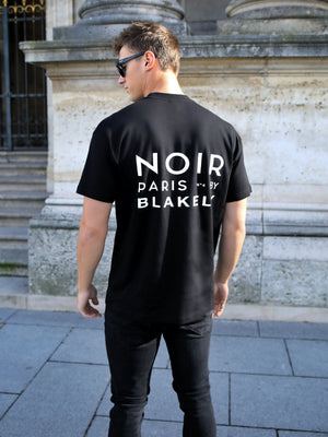 Noir Relaxed T-Shirt - Black
