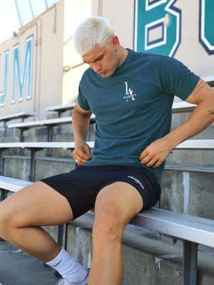 Sports Club Relaxed T-Shirt - Teal Green