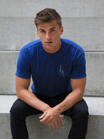 Sports Club Relaxed T-Shirt - Vintage Blue