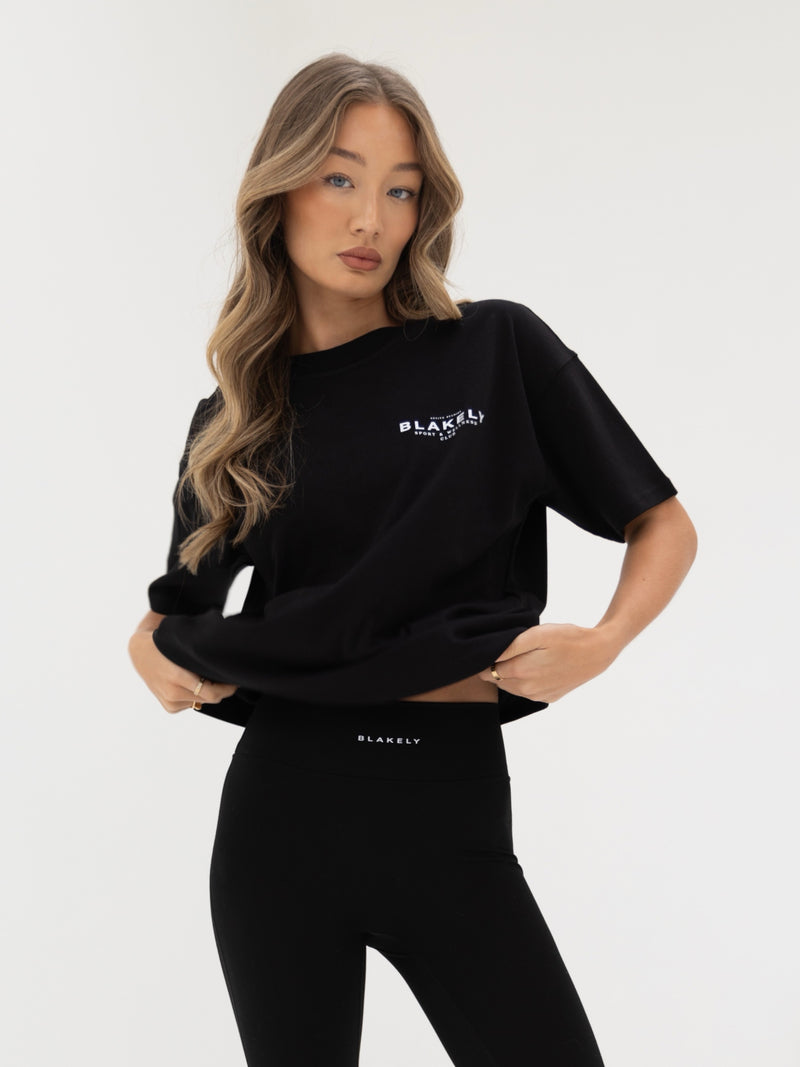 Active Studios Oversized T-Shirt - Black