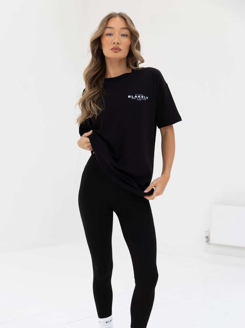 Active Studios Oversized T-Shirt - Black