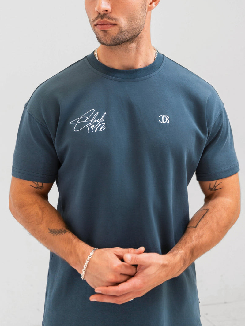 Club Relaxed T-Shirt - Dark Teal