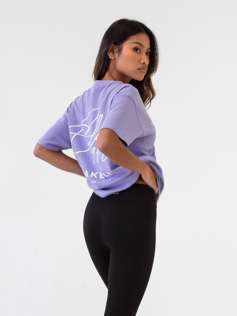 Club Oversized T-Shirt - Violet